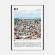 Erie Travel Color Poster