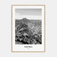 Eritrea Portrait B&W Poster