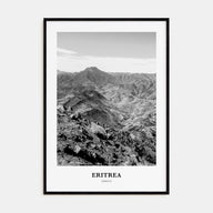 Eritrea Portrait B&W Poster