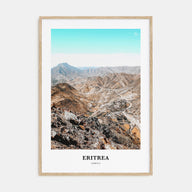 Eritrea Portrait Color Poster