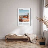 Erlangen Travel Color Poster