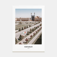 Esfahan Portrait Color Poster