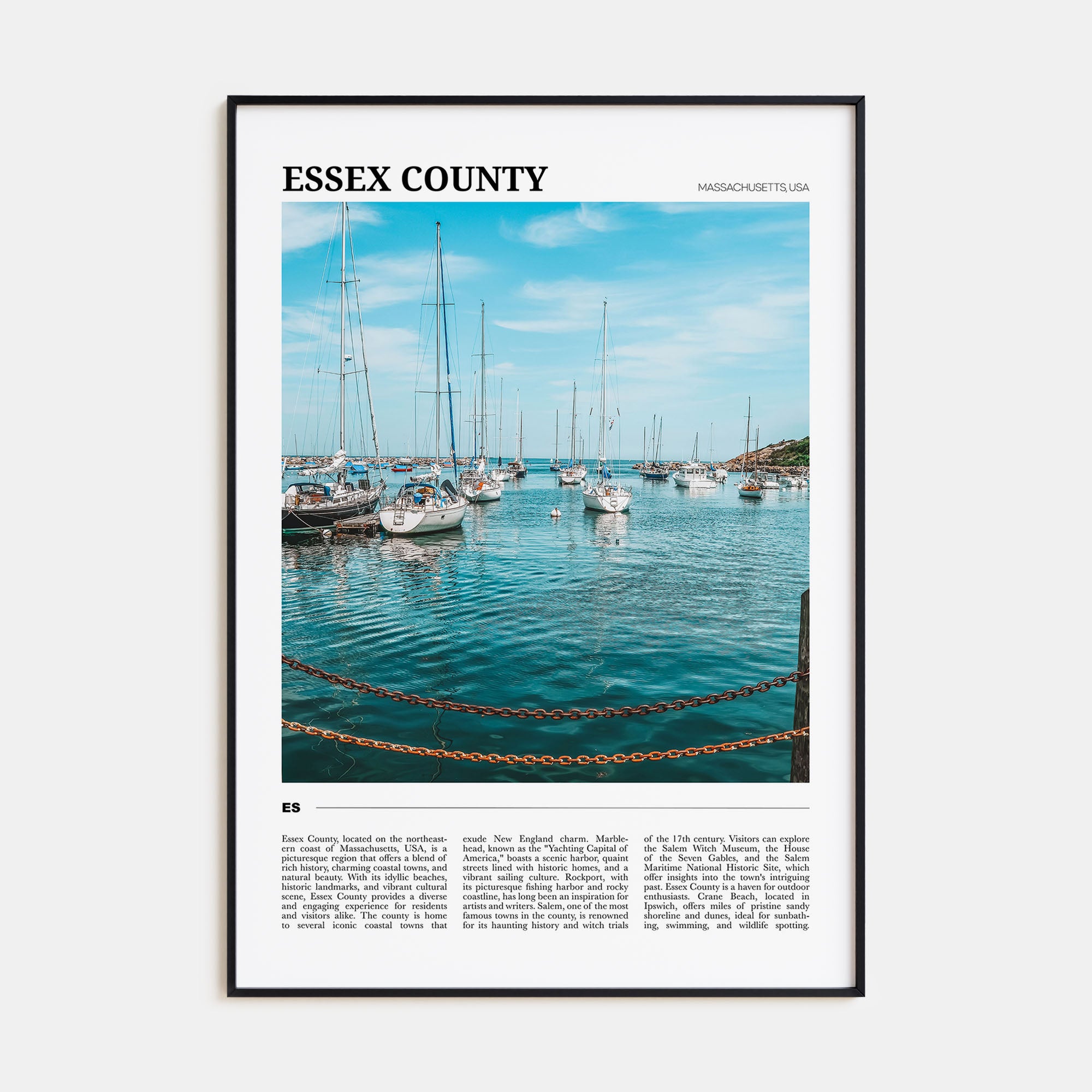 Essex County Travel Color Poster