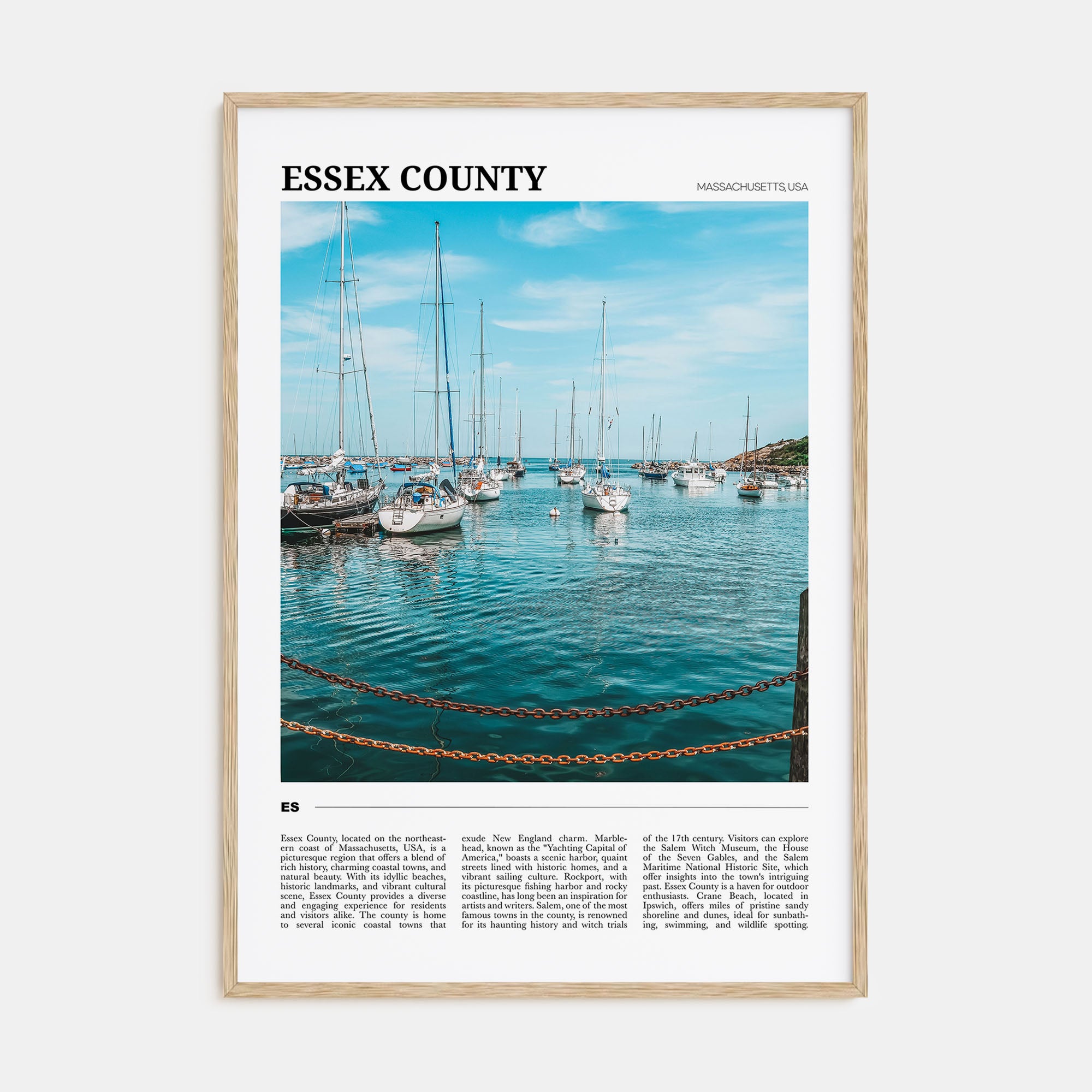 Essex County Travel Color Poster