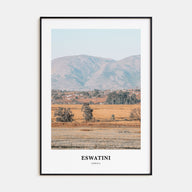Eswatini Portrait Color Poster