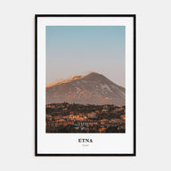 Etna Portrait Color Poster