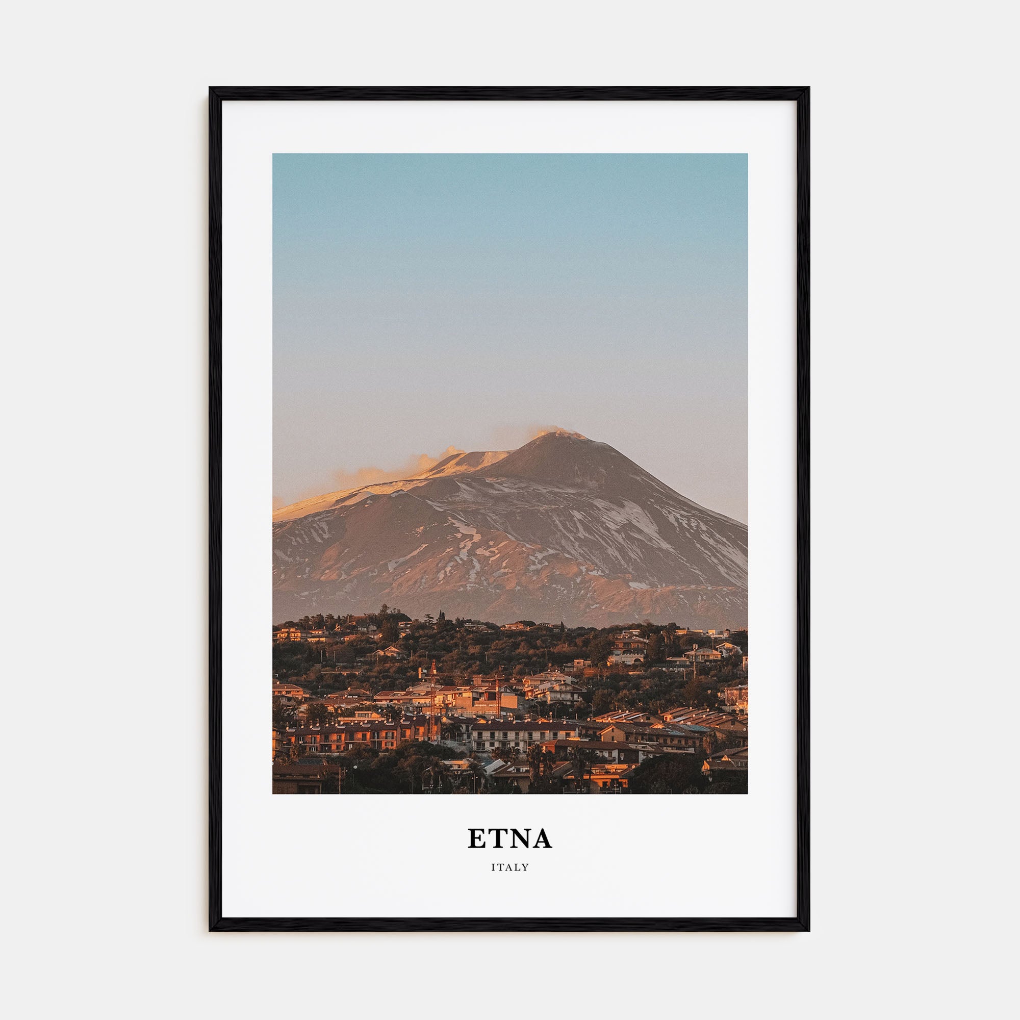 Etna Portrait Color Poster