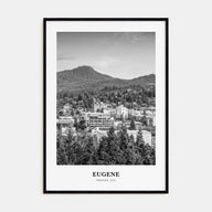 Eugene Portrait B&W Poster