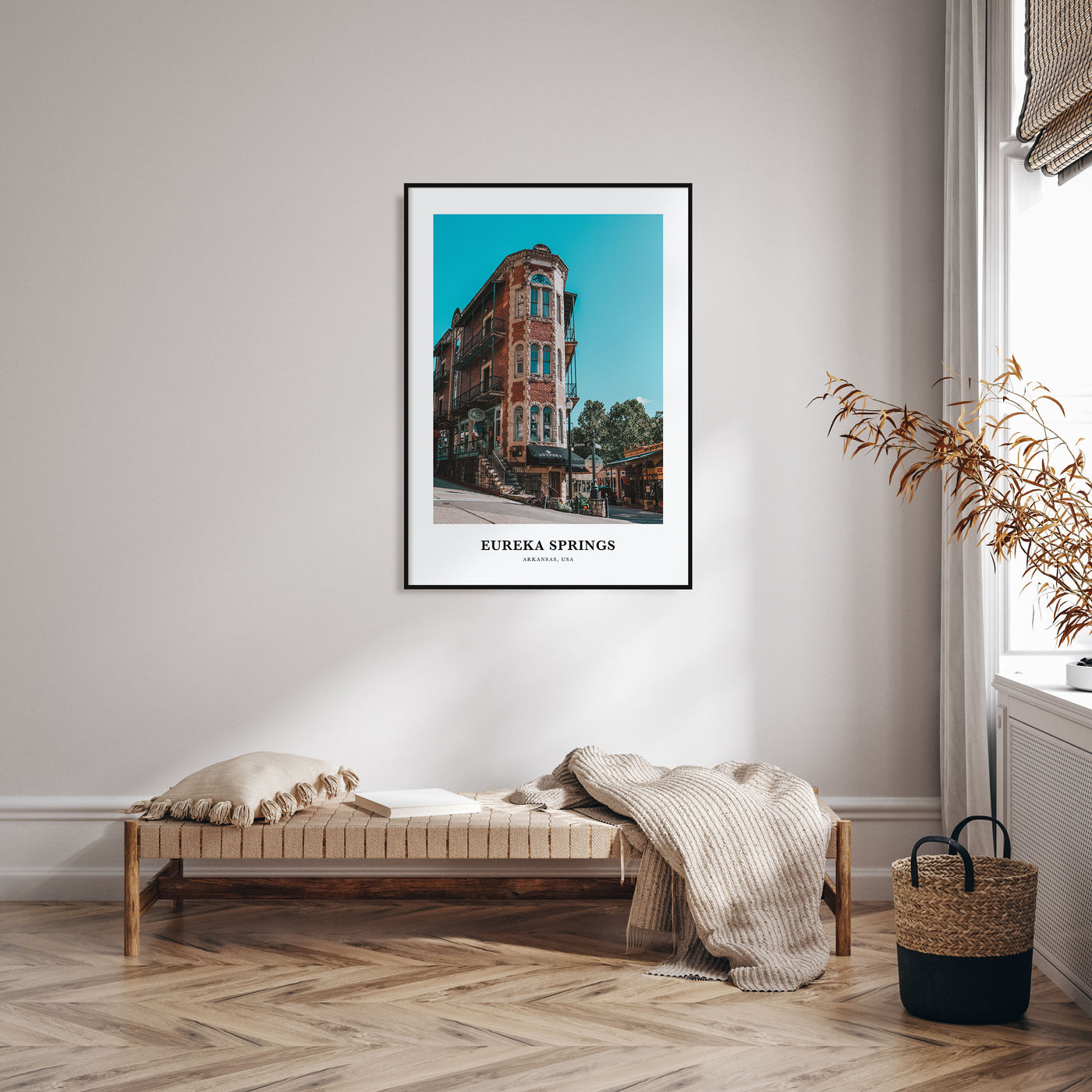 Eureka Springs Portrait Color Poster