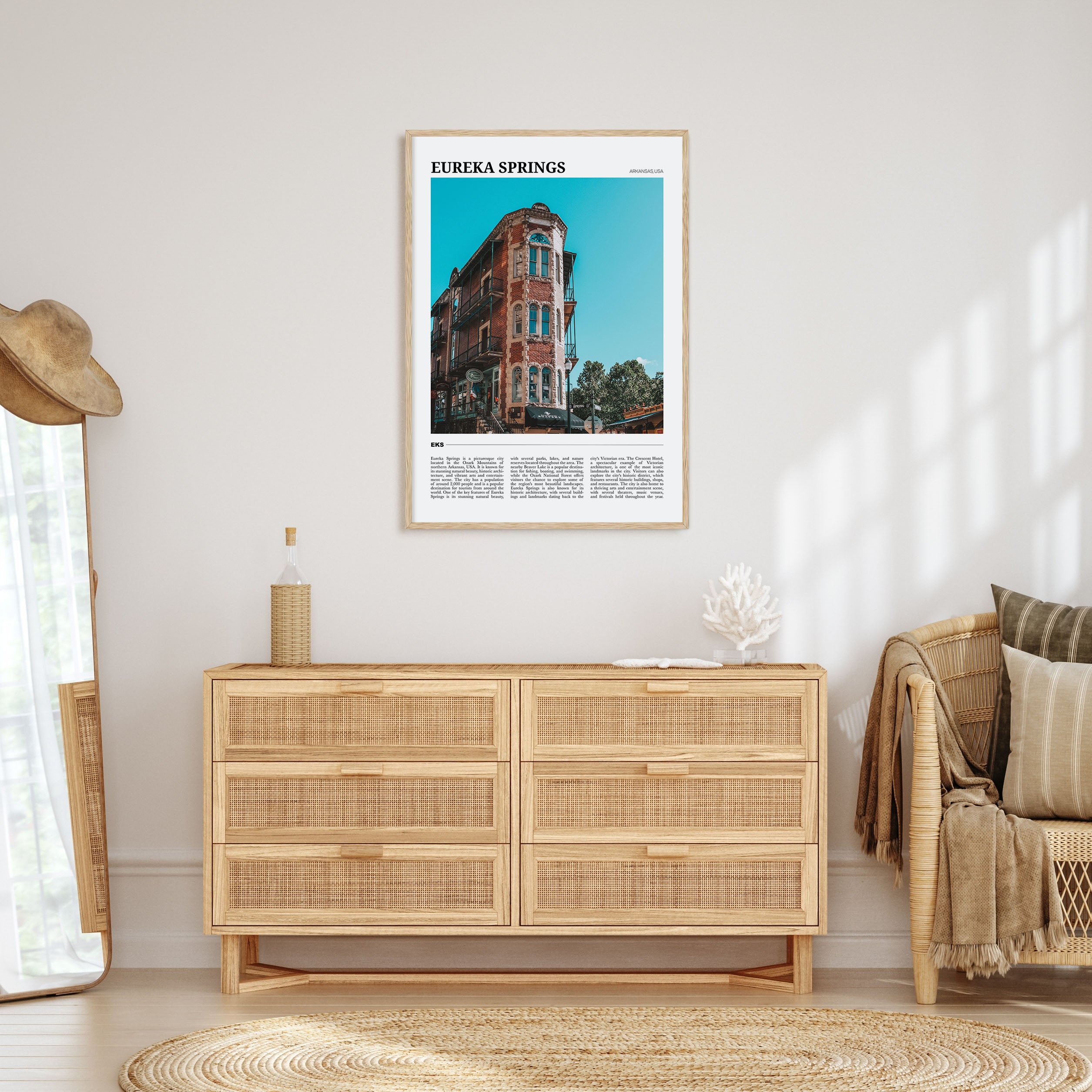 Eureka Springs Travel Color Poster