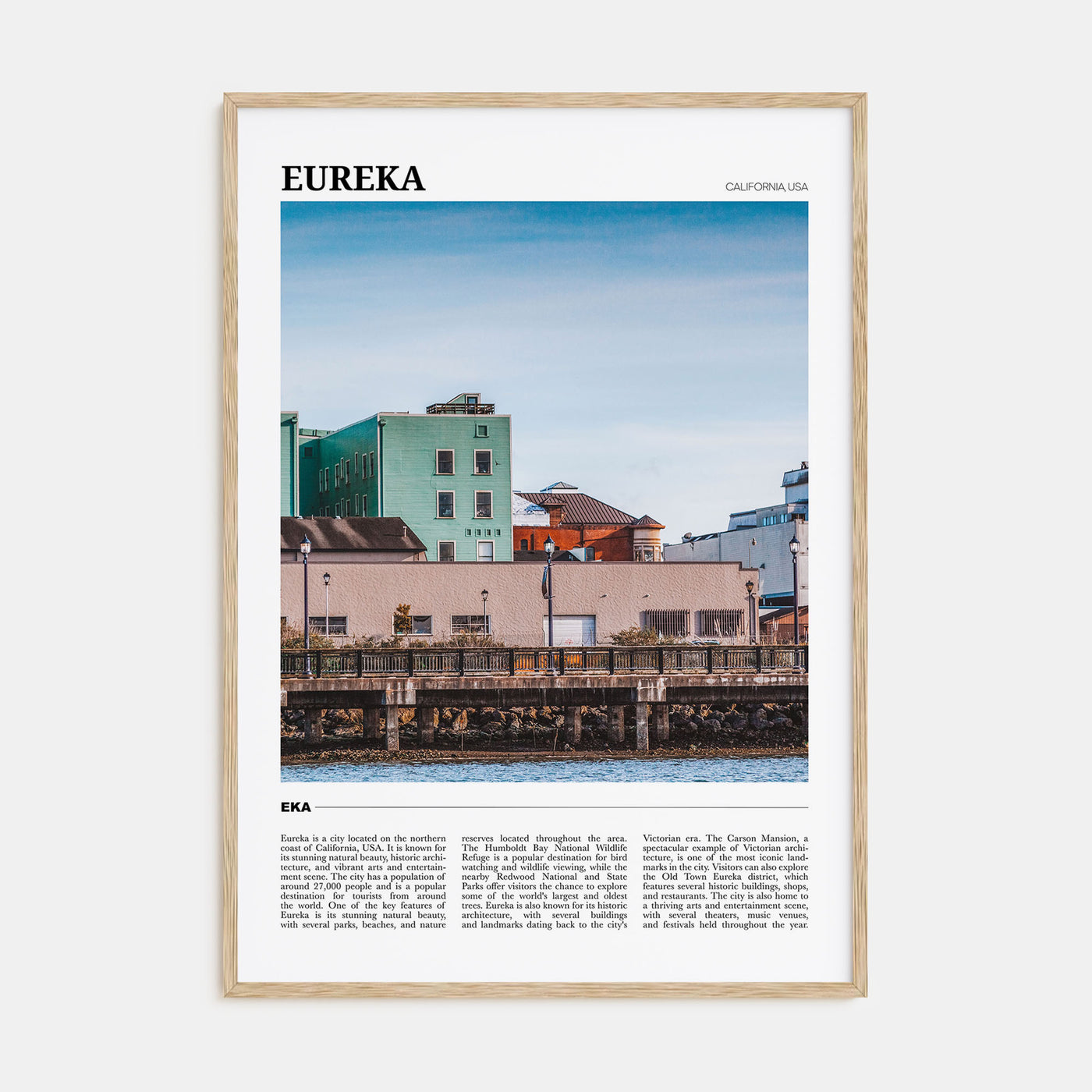Eureka Travel Color Poster