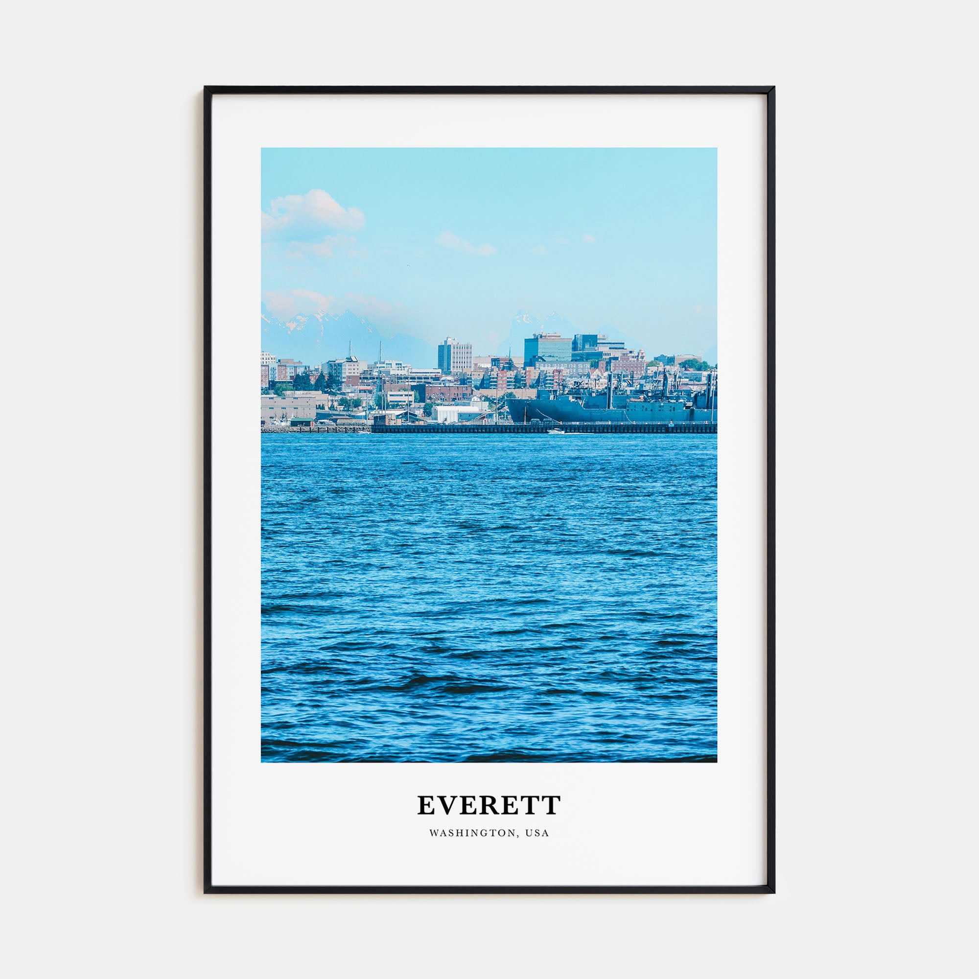 Everett Portrait Color Poster