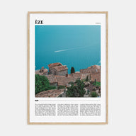 Èze Travel Color Poster