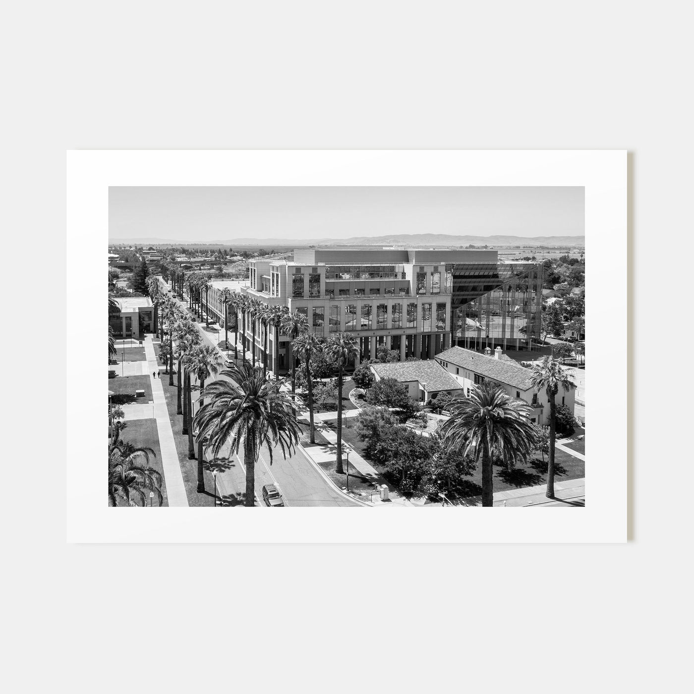 Fairfield Landscape B&W Poster