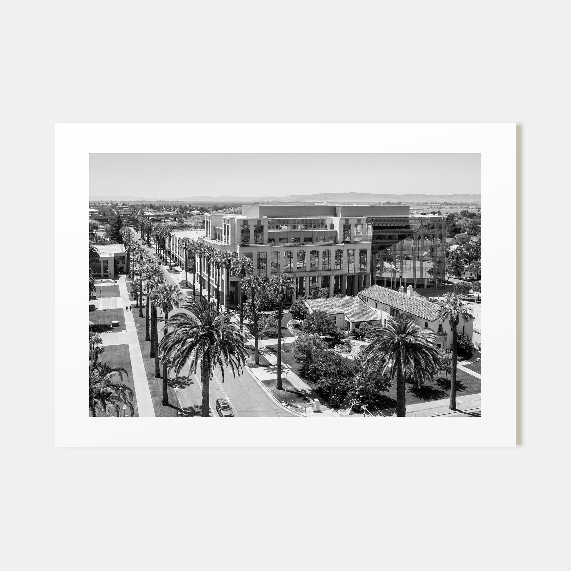 Fairfield Landscape B&W Poster