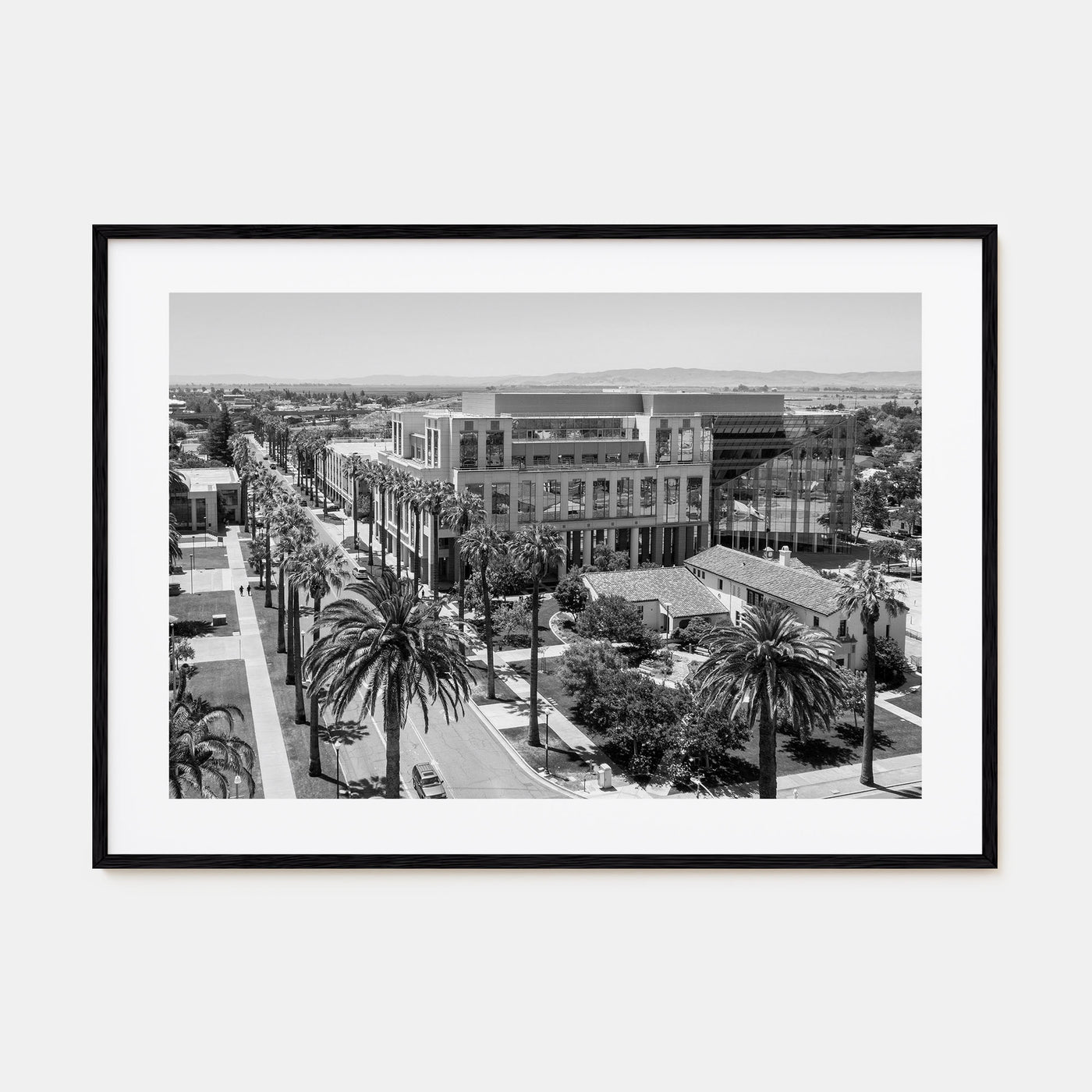 Fairfield Landscape B&W Poster