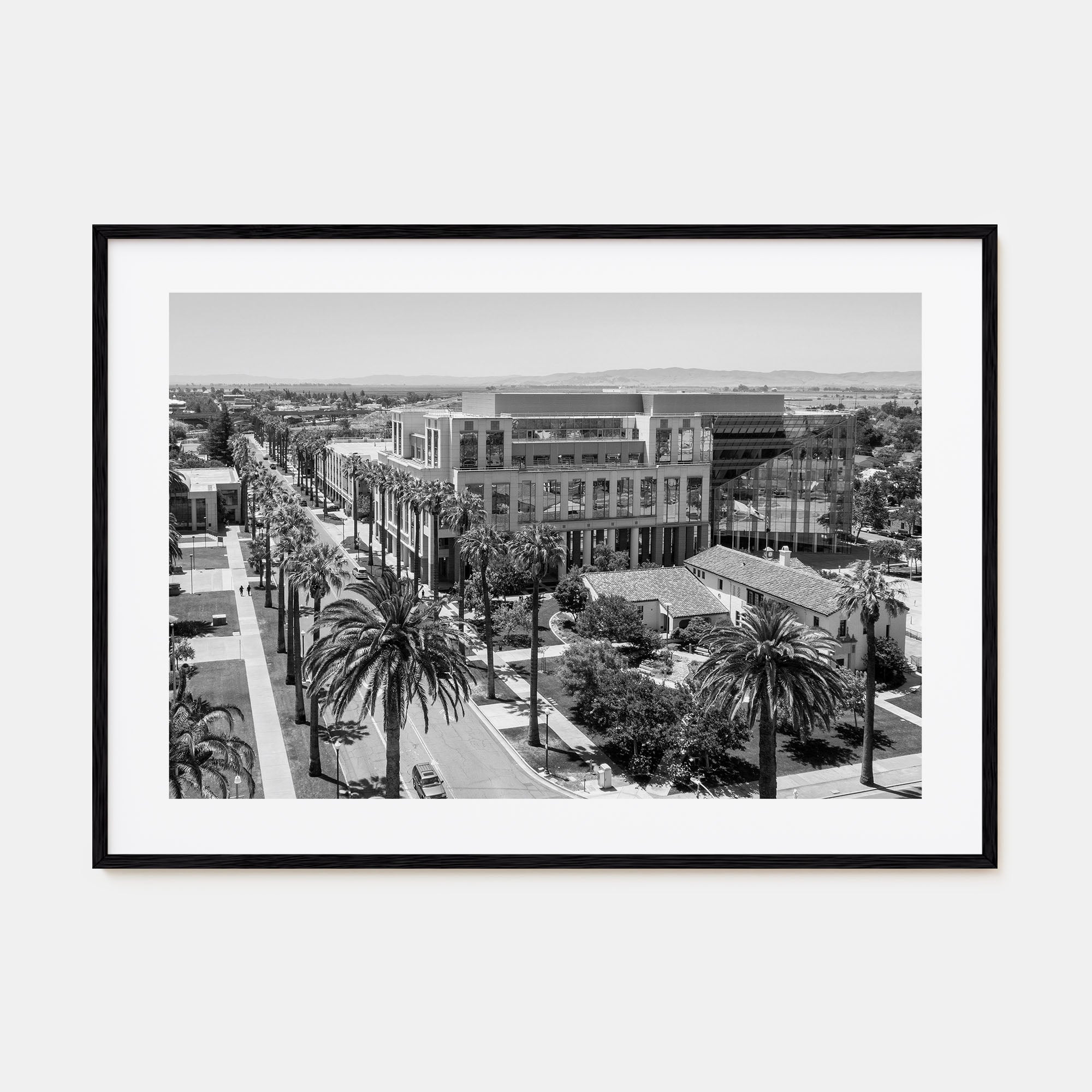 Fairfield Landscape B&W Poster