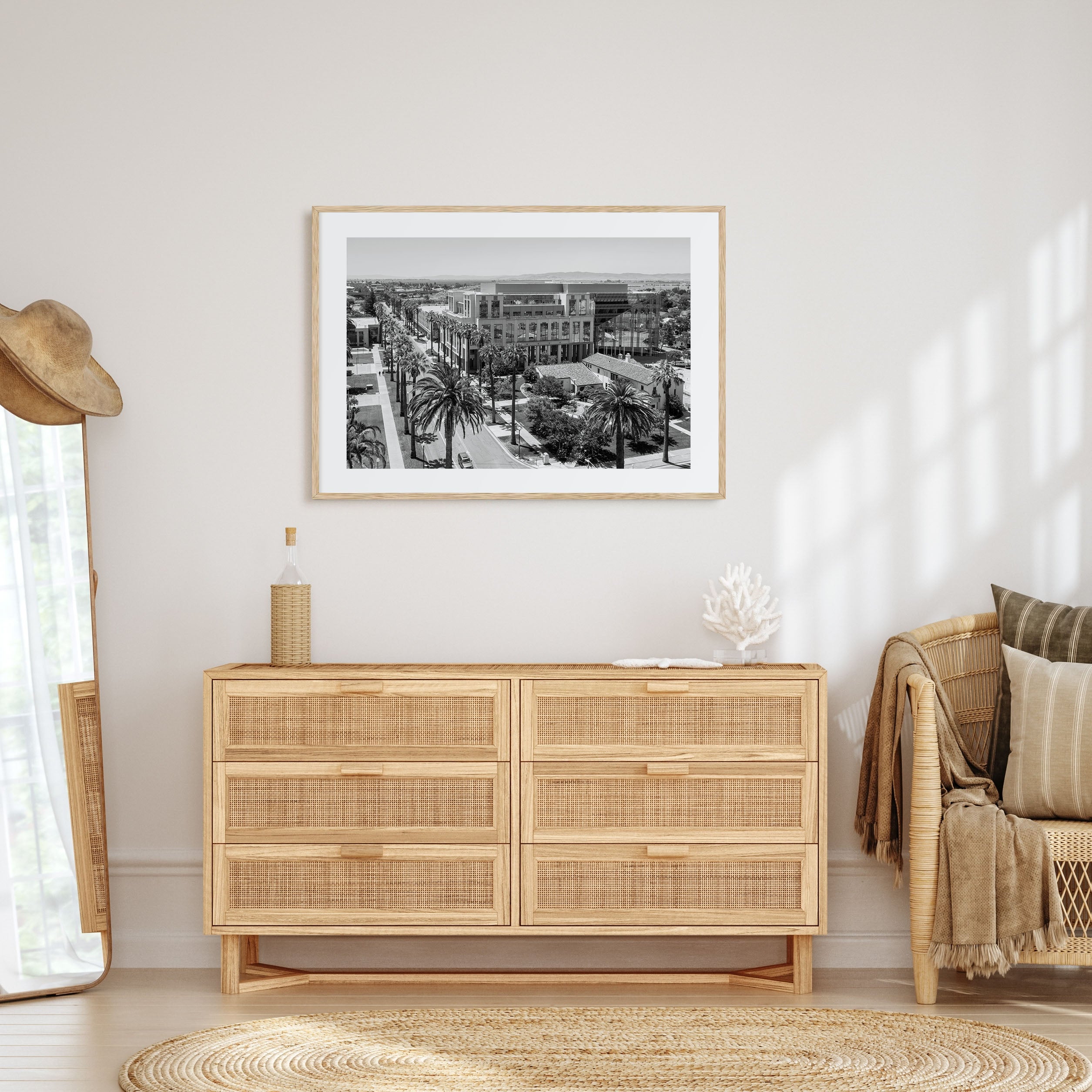 Fairfield Landscape B&W Poster