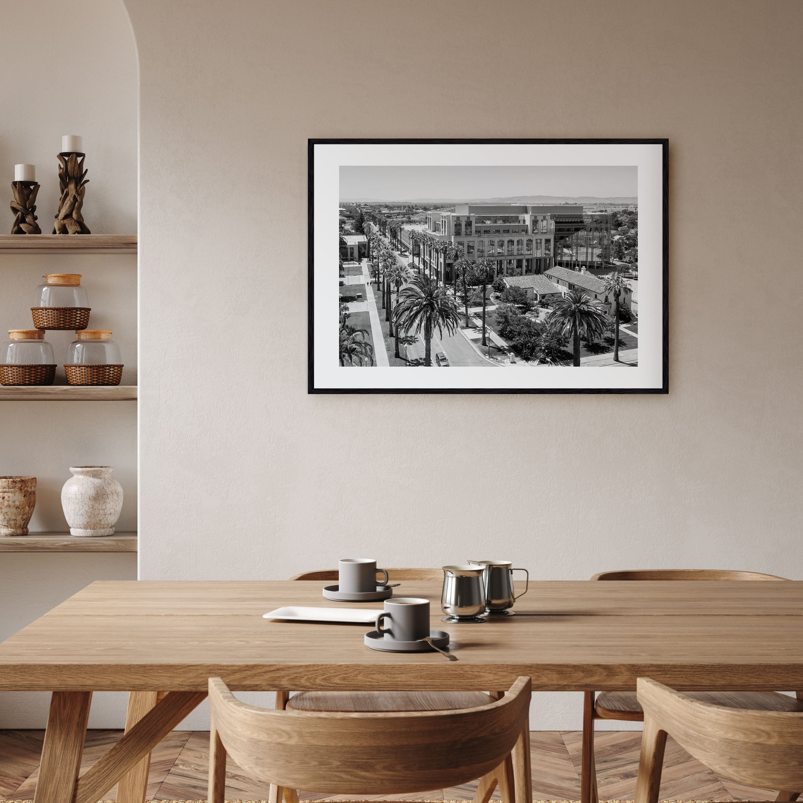 Fairfield Landscape B&W Poster