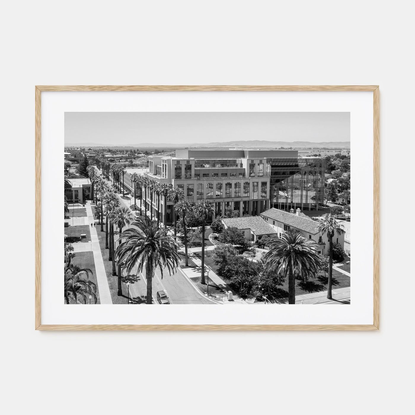Fairfield Landscape B&W Poster