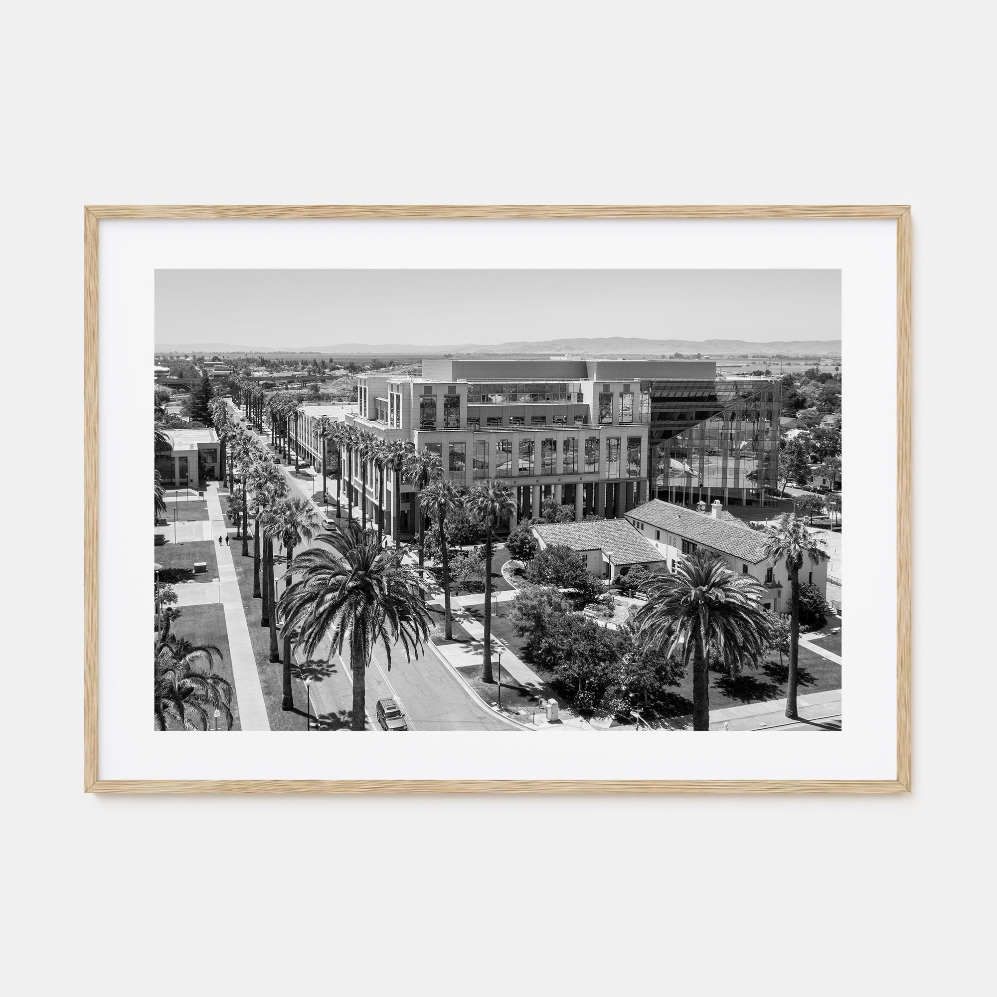 Fairfield Landscape B&W Poster