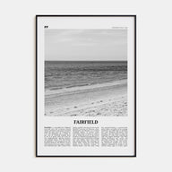 Fairfield Travel B&W Poster