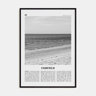 Fairfield Travel B&W Poster