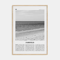 Fairfield Travel B&W Poster