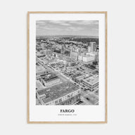 Fargo Portrait B&W No 1 Poster