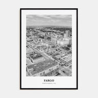 Fargo Portrait B&W No 1 Poster