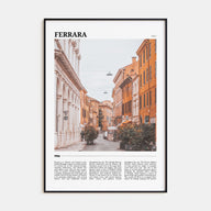Ferrara Travel Color Poster