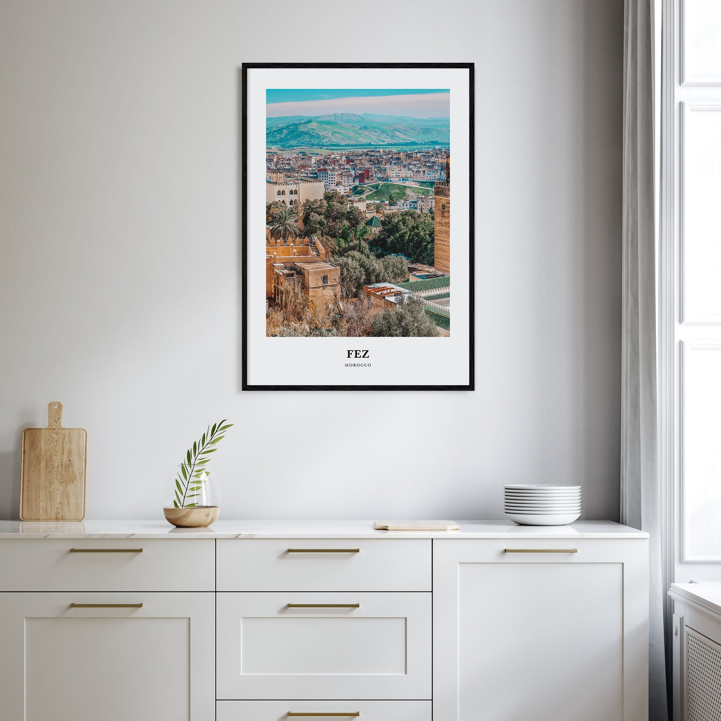 Fez Portrait Color Poster