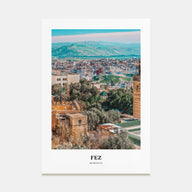 Fez Portrait Color Poster