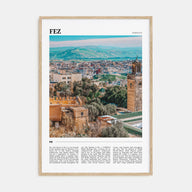 Fez Travel Color Poster