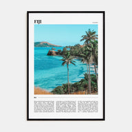 Fiji Travel Color Poster