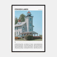 Finger Lakes Travel Color Poster