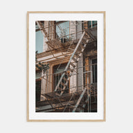 Fire Escapes Photo Color No 1 Poster