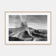 Fire Island Landscape B&W Poster