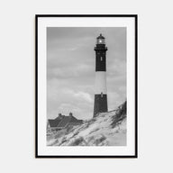 Fire Island Photo B&W Poster