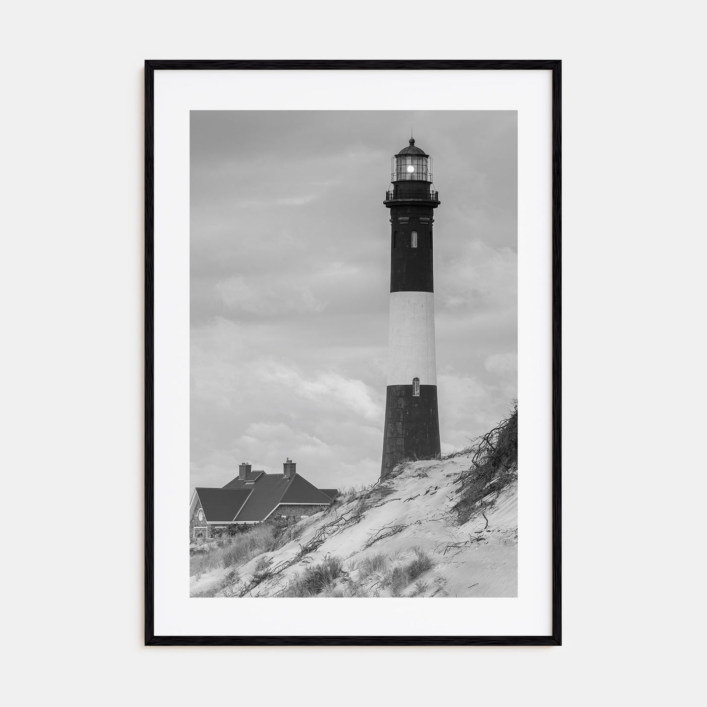 Fire Island Photo B&W Poster