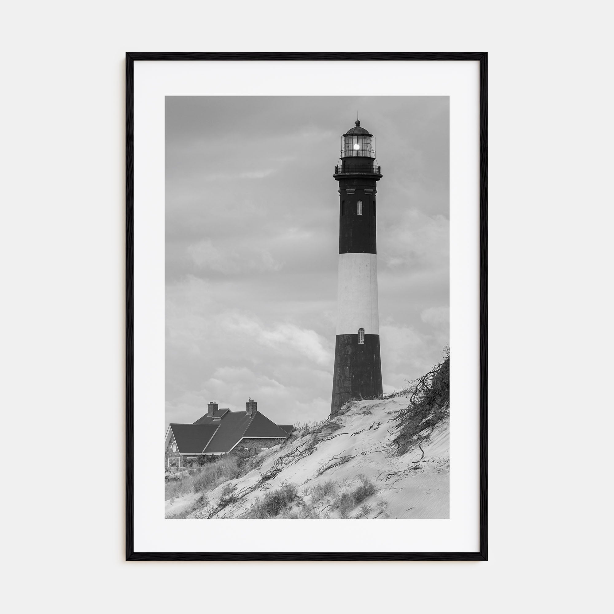 Fire Island Photo B&W Poster