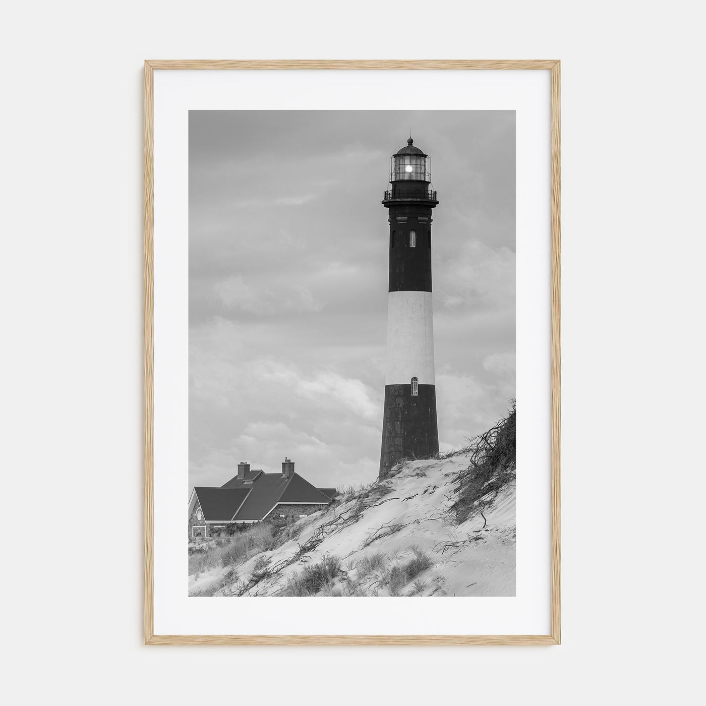 Fire Island Photo B&W Poster
