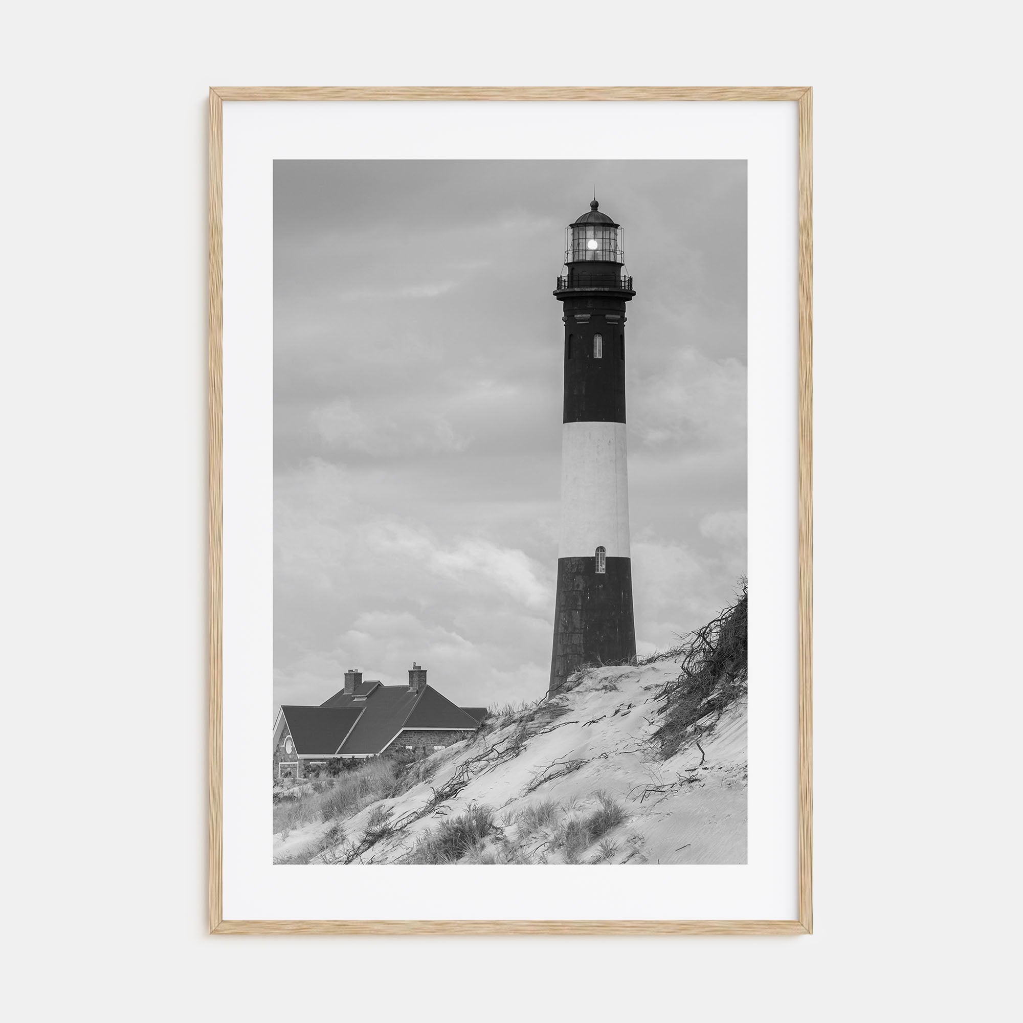 Fire Island Photo B&W Poster
