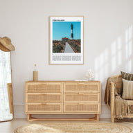Fire Island Travel Color No 2 Poster