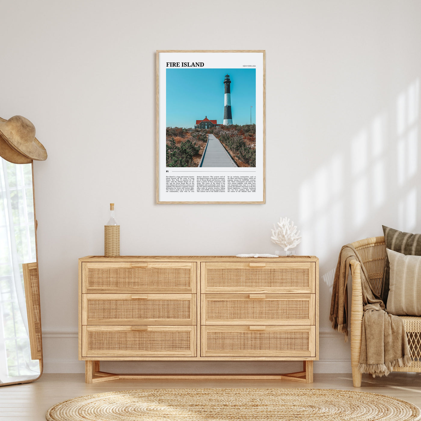 Fire Island Travel Color No 2 Poster