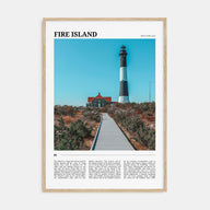 Fire Island Travel Color No 2 Poster