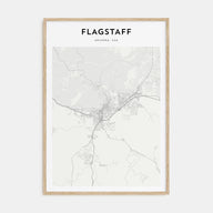 Flagstaff Map Portrait Poster
