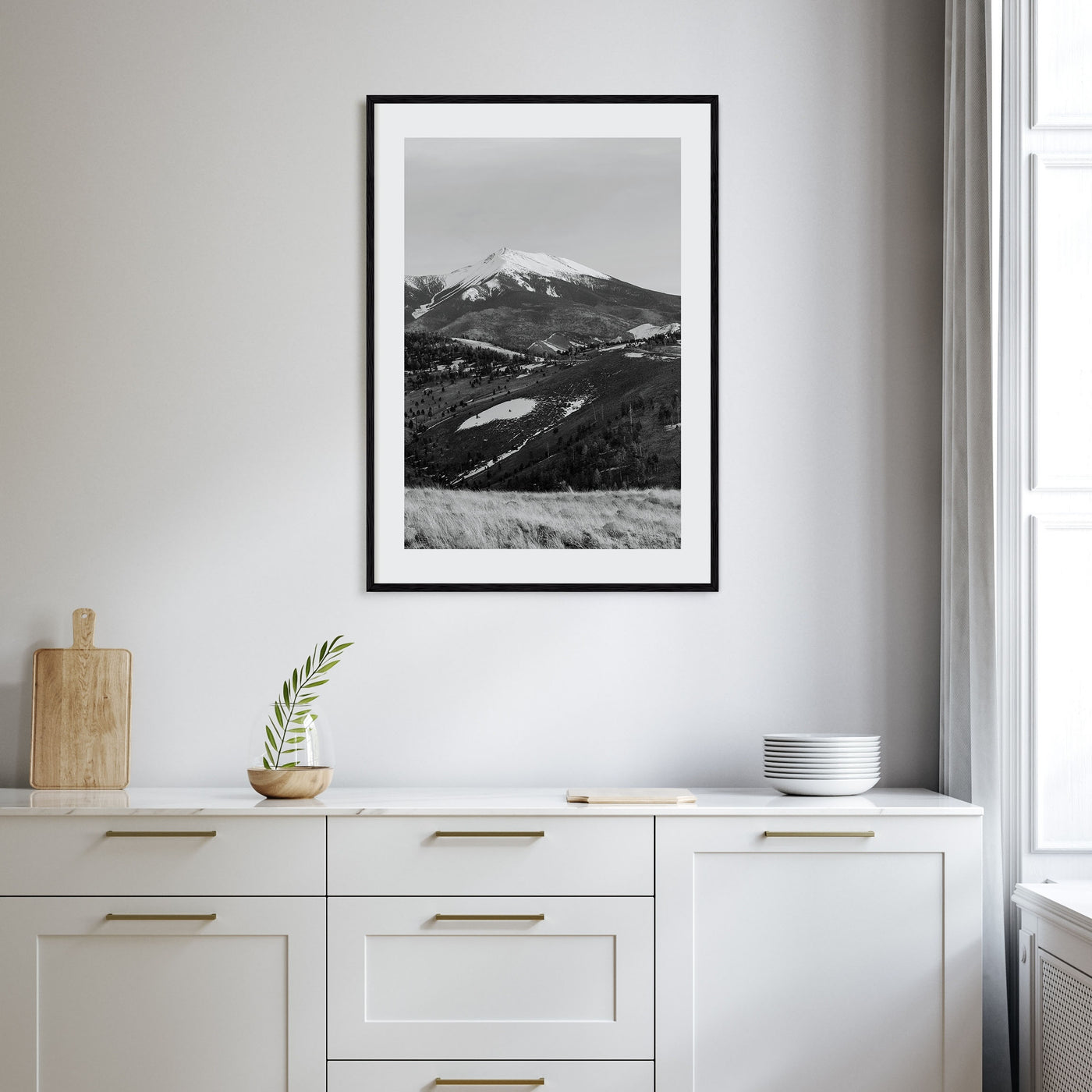Flagstaff Photo B&W Poster