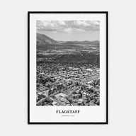 Flagstaff Portrait B&W Poster