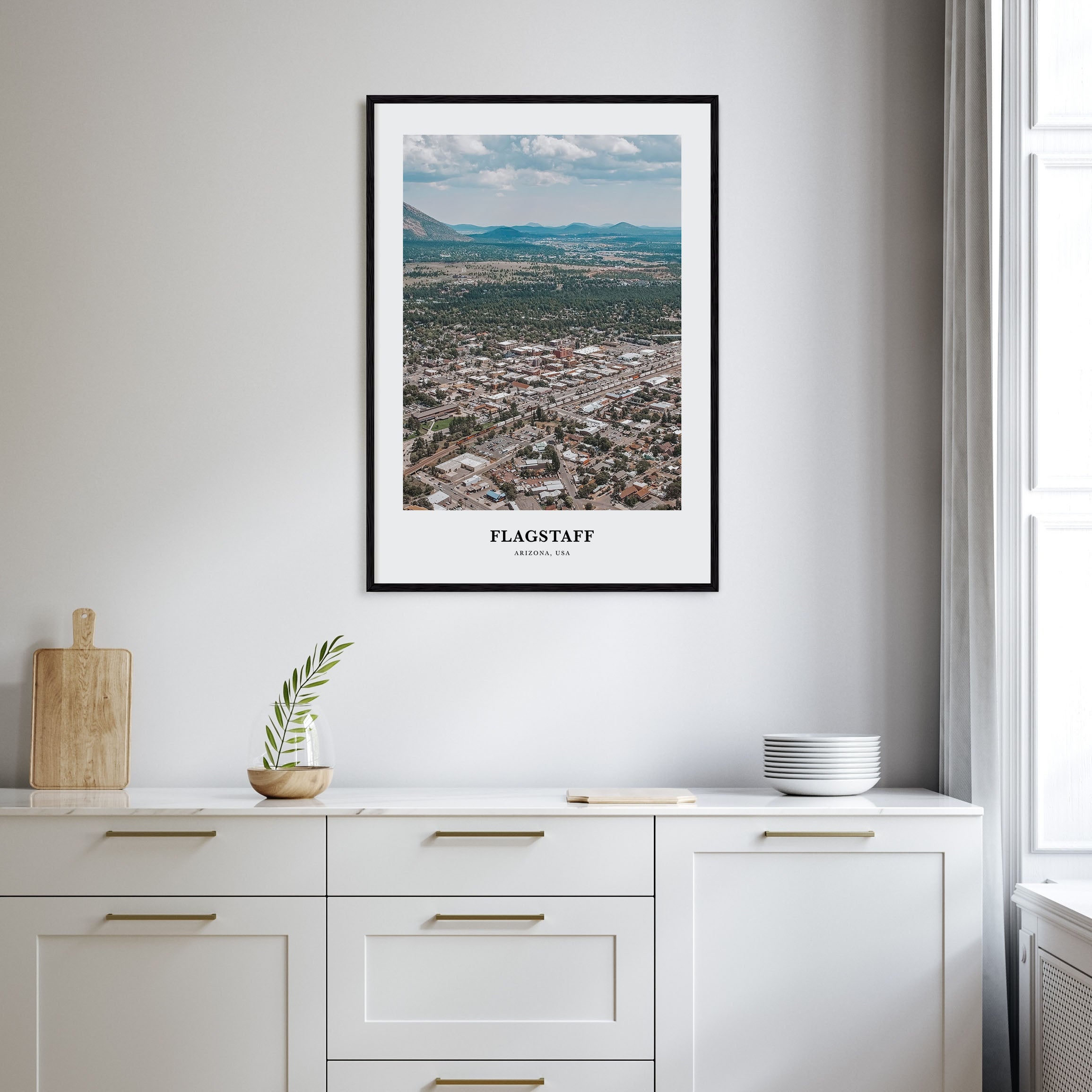 Flagstaff Portrait Color Poster
